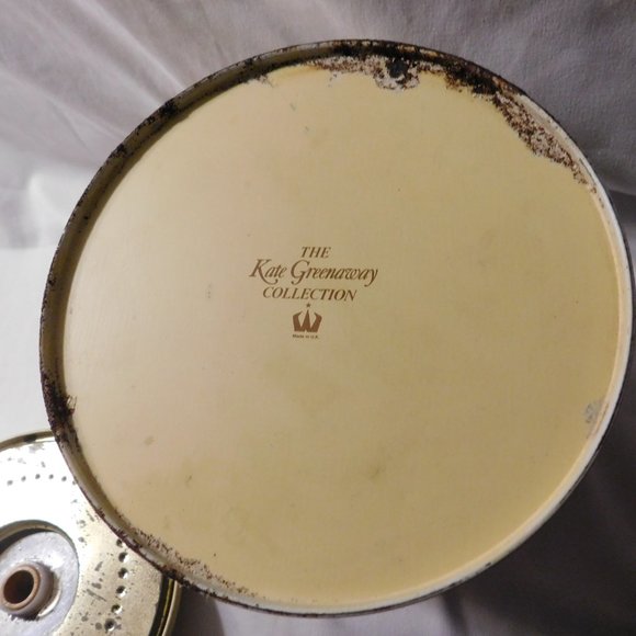 Vintage The Kate Greenaway Collection Biscuit Canister Tin - Picture 8 of 8